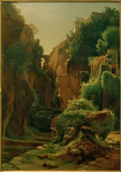 L.Gurlitt, klippravin nära Sorrento