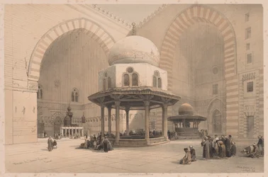 Egypten och Nubien, volym III, nr 8: Sultan Hassans moské, Kairo