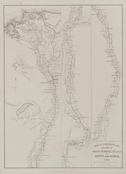 Egypten och Nubien, Volym III: Karta för att illustrera skisserna av David Roberts, Esq...1849, 1849.