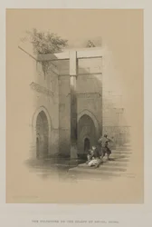 Egypten och Nubien, Volym III: Nileometern. Ön Rhoda, 1849.