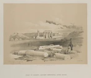 Egypten och Nubien, volym II: Hermont, Ancient Hermonthis, 1848.