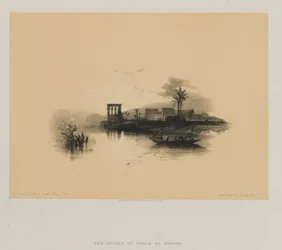 Egypten och Nubien, volym II: Philaeön, vid Nilen, Nubien, 1847.