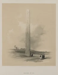 Egypten och Nubien, volym II: Heliopolis obelisk