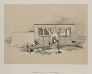 Egypten och Nubia, Volym II: Templet i Wady Dabod, Nubia