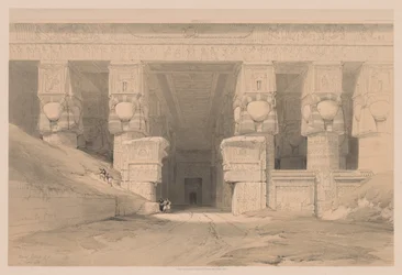 Egypten och Nubien: Volym I - nr 35, Dendera, 1838.
