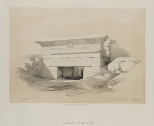 Egypten och Nubien, volym I: Dendera, 1847.