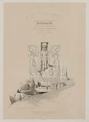 Egypten och Nubien, Volym I: Frontispice, 1846.