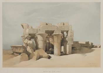 Egypten och Nubien, volym I: Kom-Ombo, 1846.