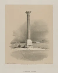 Egypten och Nubien, volym I: Pompeys pelare, Alexandria, 1846.