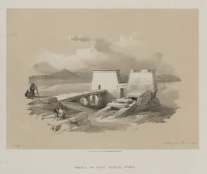 Egypten och Nubia, Volym I: Temple of Wady Saboua, Nubia