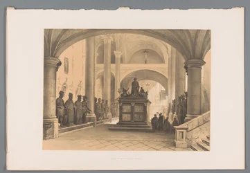 Maximilian I:s grav i Innsbruck Tombeau de Maximilien I à Inspruck (titel på objekt)