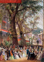 Stora utställningen, 1851: interiör