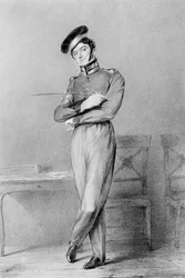 Mr Power som korpral OConnor i operan Broken Promises, 1826
