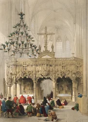 Skärm i Aerscot-kyrkan, ark 2 från 