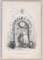 Godkväll då, min vän Lektor... från Scenes from the Private and Publique L..., ca. 1837-47.