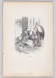 Jag var änka från scener ur djurens privata och offentliga liv, ca. 1837-47.