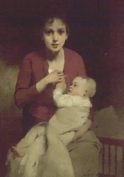 Mamma och barn