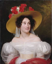 Porträtt av Madame Arachequesne, 1831.