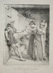 Kungen av Garbes fästmö, 1800.
