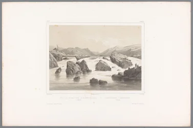 Laxfiskare vid Kassa älv i Halland Pêche du saumon dans la rivière de Kassa à Halland / Laxefiskeriet i Kassaelven, Halland (titel på objekt) Faces in Scandinavia (serietitel) Vues du Nord. Mocka (serietitel)