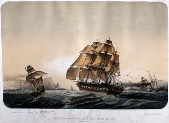 Fregate 2: a raden i Gibraltar.