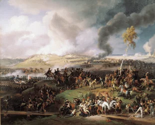 Slaget vid Moskova (även slaget vid Borodino) (7 september 1812) (olja på duk