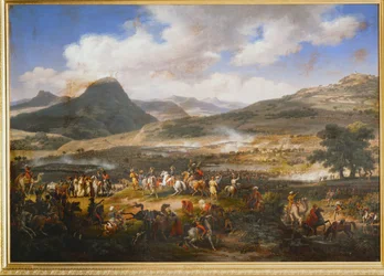 Slaget vid Mount Tabor (målning på duk)
