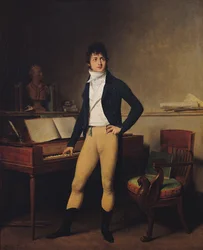 Francois Adrien Boieldieu (1755-1834) 1800 (olja på duk)