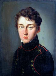 Nicolas Leonard Sadi Carnot - fransk fysiker och ingenjör - Sadi Carnot (1796-1832) av Louis Leopold (Louis-Leopold) Boilly (1761-1845)
