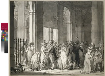 Arkaderna vid Palais Royal, c.1804