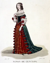 Anne "" Ninon"" från Enclos (eller Ninon de Lenclos eller Ninon de Lanclos