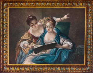 The Fine Muletioners, 1775. Konstnärer: Louis Marin Bonnet, JT Herbert Baily.