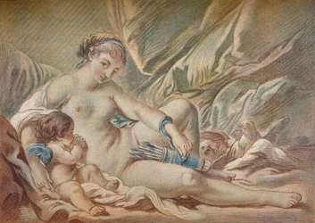 Venus och Amor, 1700-talet, 1919