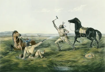 The Last Shot, utgiven av Currier  Ives