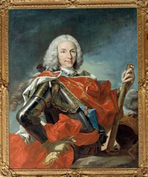 Porträtt av Filip V, kung av Spanien (1683-1746) Målning av Louis Michel van Loo (1707-1771) 1745 Dim. 1,04 x 0,83 m - Porträtt av Filip V, kung av Spanien (1683-1746). Målning av Louis Michel van Loo (1707-1771)