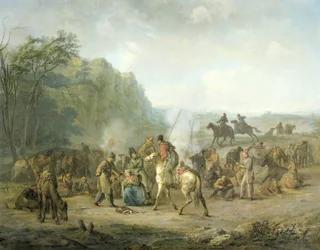 Kosackbivack, 1813
