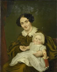 Mrs. Carp och hennes unge Son