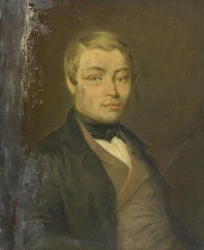 Porträtt av Rudolf Johannes van den Brink