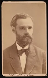 Porträtt av Robert Henry Thurston 1839-1903, juli 1875.
