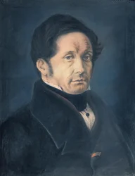 Jean-Joseph Pasteur (1791-1865) 1842 (pastell på papper)
