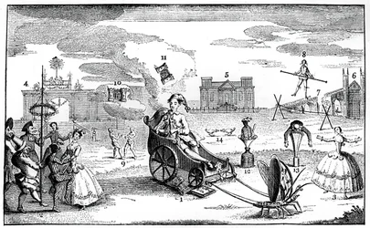 Dårskapen triumferande, 1749.