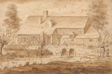 Utsikt nära Aldenham, Herts