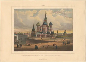 Basiliekatedralen i Moskva, 1845