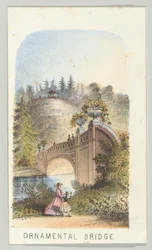 Ornamental Bridge, från serien, Views in Central Park, New York, del 2, 1864.