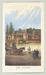 The Casino, från serien, Views in Central Park, New York, del 3, 1864.