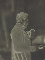 Självporträtt negativ, ca. 1853.