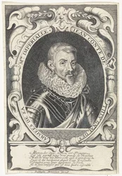 Porträtt av Johann Tserclaes, greve av Tilly