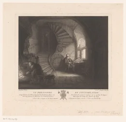 Eftertänksam filosof La philosophe en contemplation (titel på objekt)