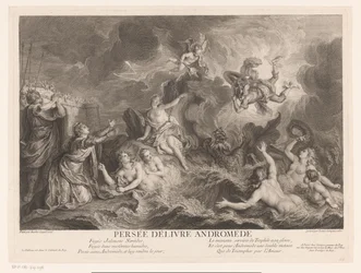 Perseus befriar Andromeda