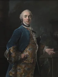 Porträtt av Frederik Christian Krag (1726-1763)